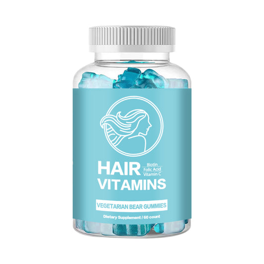 Hair Gummy, Supports Healthy Hair, Keratin, Biotin, AMLA, Chewable Supplement, 30 Day Supply